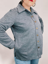 Heather Grey Cardigan