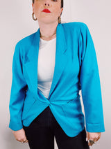 blue lightweight blazer