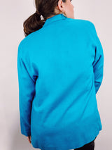 blue lightweight blazer