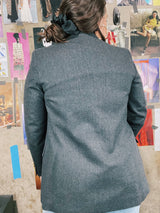 grey wool blazer