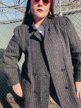 charcoal vintage jacket