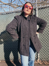 charcoal vintage jacket