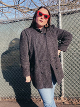 charcoal vintage jacket