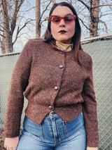 nubby cropped jacket