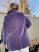 velour lounge jacket