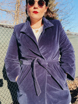 velour lounge jacket