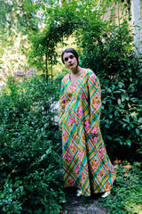 Long Sleeve Floral Printed Maxi Dress