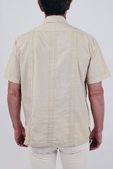 Short Sleeve Shirt with Zipper