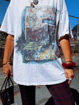 1994 vintage Eagles graphic band tee short sleeve white