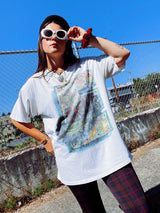 1994 vintage Eagles graphic band tee short sleeve white