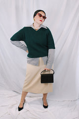 Short Sleeve Pullover Sweater
