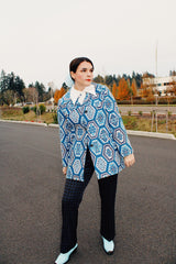 Tapestry Printed Coat