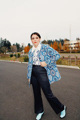 Tapestry Printed Coat