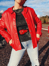 Red Leather Jacket