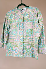 Pastel Printed Cardigan