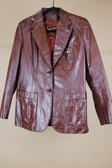 Leather Blazer