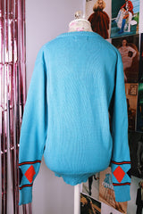 Diamond Print Pullover