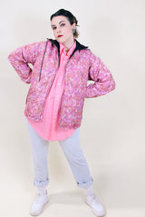 Hooded Printed Ski Jacket