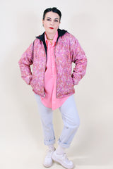 Hooded Printed Ski Jacket