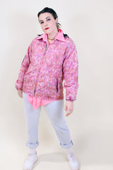 Hooded Printed Ski Jacket