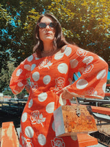 box purse with white marble panels and one side with painting plastic handle and green velvet interior vintage 1960's