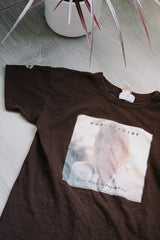 short sleeve brown rod stewart 1977 vintage tee