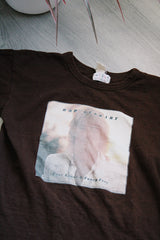 short sleeve brown rod stewart 1977 vintage tee