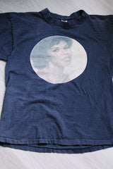black short sleeve candi staton 1978 vintage graphic tee