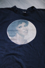 black short sleeve candi staton 1978 vintage graphic tee