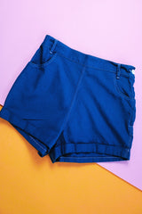 high waisted short shorts with white trim 1950's vintage women's