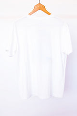 short sleeve white vintage 1980's t-shirt with mickey mouse graphic