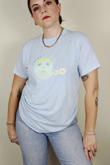 short sleeve baby blue the mr. bill show 1979 t-shirt