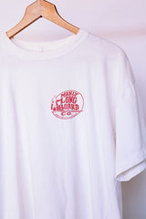 short sleeve graphic tee manly long boards manly beach australia 1990's