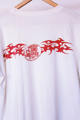 short sleeve graphic tee manly long boards manly beach australia 1990's