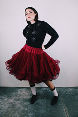 long sleeve black button up cardigan with pearl and diamond embellishments all over vintage 1960's