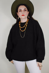 vintage 1960's Byford Design Consultant for Hardy Amies, Made in England XL long sleeve dark olive green waffle knit pure wool pullover sweater