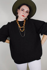 vintage 1960's Byford Design Consultant for Hardy Amies, Made in England XL long sleeve dark olive green waffle knit pure wool pullover sweater