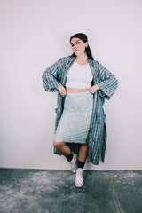 light blue lace slip skirt vintage 1960's sears