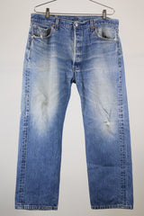 levi's jeans 38 X 30 501 style medium wash