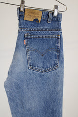 SF 207 levi's jeans 30 width x 33 length in a medium wash