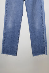 vintage 501 levi's 31. width x 36 length medium wash frayed hems