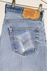 light wash 501 Levi's jeans 38 width x 34 length