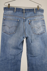 light wash flared levi's jeans SF 207 style 36 width x 31 length