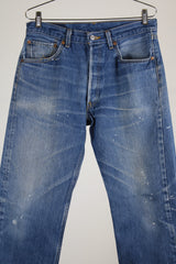 501 levi's vintage medium wash jeans 33 width 33 length