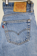 light wash 501 levi's denim jeans 32 width x 36 length