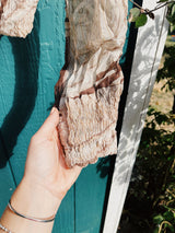 sheer cropped button up blouse with collar and ruched cuffs and hems women's retro 1990's