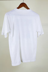 Women's or men's vintage 1970's Trooper band graphic tee from album Two For The Show in white cotton material