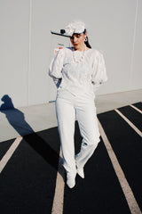 Puff Sleeve Lace Top