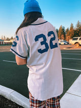 short sleeve zip up vintage baseball tee wilson's label
