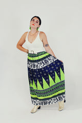 vintage twofer dress with built in belt